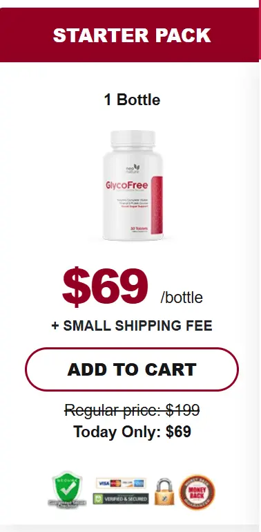 glycofree 1 bottle price